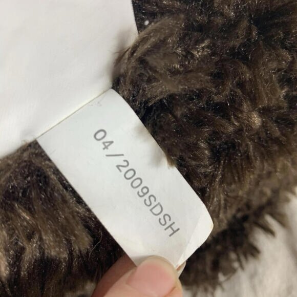 Collectors Choice Huggable Teddy Bear Plush 14Dark Brown Stuffed Animal Toy - Picture 8 of 10